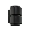 Straluma Mat zwarte wandlamp cilinder up+down G9> Eetkamerverlichting|Wandlampen