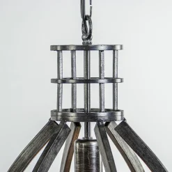 Straluma Metalen eettafel hanglamp 2-lichts kooi></noscript> Eettafellampen|Pendel Lampen