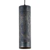 Straluma Metalen hanglamp cilinder bruin gevlamd> Nachtkastlampen|Halverlichting