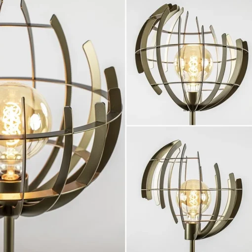 Straluma Metalen tafellamp Terra met oud messing afwerking> Tafellampen|Design Verlichting