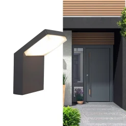 Straluma Moderne buitenlamp wand inclusief geïntegreerd LED></noscript> Wandlampen|Buitenlampen