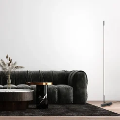 Straluma Moderne design vloerlamp zwart inclusief dimbaar LED></noscript> Vloerlampen|LED Vloerlampen