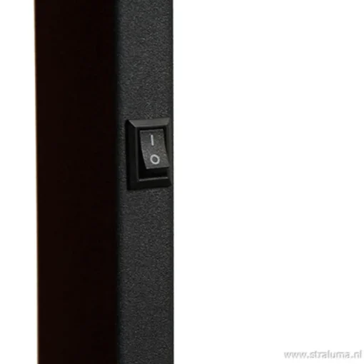 Straluma Moderne design vloerlamp zwart> Leeslampen|Woonkamerlampen