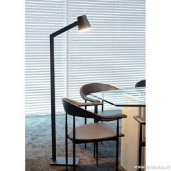 Straluma Moderne design vloerlamp zwart></noscript> Leeslampen|Woonkamerlampen