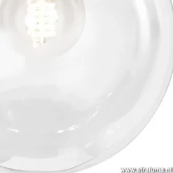 Straluma Moderne glazen plafonniere bol hal-wc><noscript><img width=