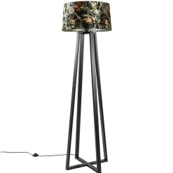 Straluma Moderne lampvoet mat zwart exclusief kap></noscript> Vloerlampen|Lampenvoeten