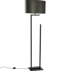 Straluma Moderne lampvoet/vloerlamp zwart excl. kap> Vloerlampen|Lampenvoeten