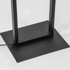 Straluma Moderne lampvoet/vloerlamp zwart excl. kap></noscript> Vloerlampen|Lampenvoeten