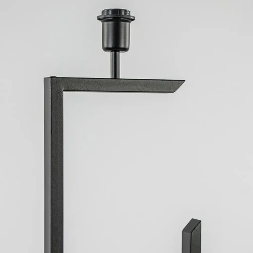 Straluma Moderne lampvoet/vloerlamp zwart excl. kap> Vloerlampen|Lampenvoeten