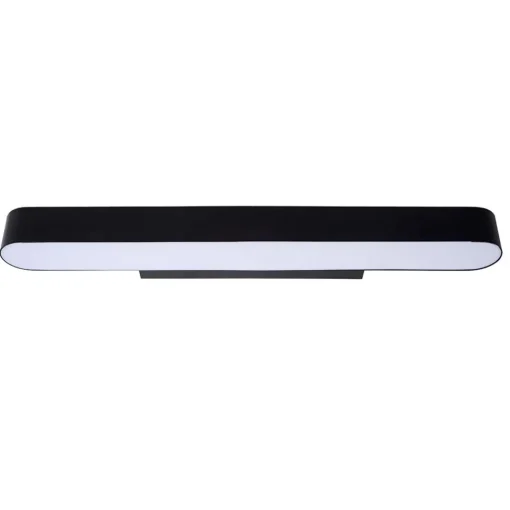 Straluma Moderne LED badkamer wandlamp zwart 60 cm> Wandlampen|LED Badkamerlampen