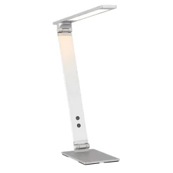 Straluma Moderne LED bureaulamp geborsteld staal verstelbaar> Tafellampen|Bureaulampen