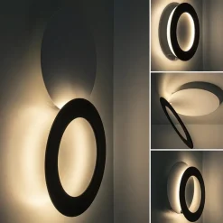 Straluma Moderne LED design lamp wit zwart verstelbaar></noscript> Plafondlampen|Wandlampen