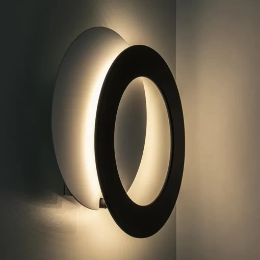 Straluma Moderne LED design lamp wit zwart verstelbaar> Plafondlampen|Wandlampen