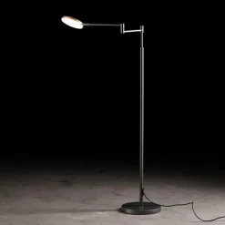 Straluma Moderne LED leeslamp vloerlamp antraciet></noscript> Vloerlampen|Leeslampen