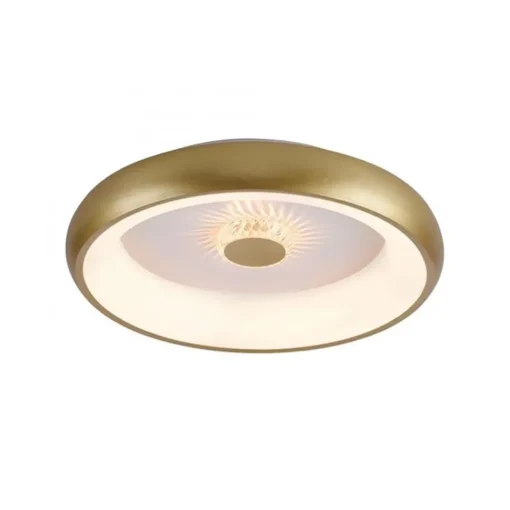 Straluma Moderne LED plafondlamp mat goud met remote dimbaar> Plafondlampen|Wandlampen