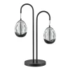 Straluma Moderne LED tafellamp egg glas met zwart> Tafellampen|LED Tafellampen