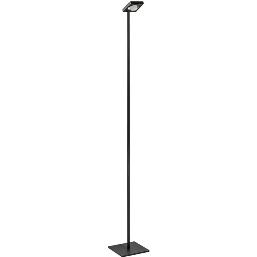 Straluma Moderne LED vloerlamp lens zwart verstelbaar> Vloerlampen|Leeslampen