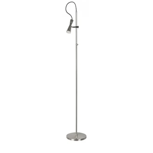 Straluma Moderne leeslamp staal LED dimbaar> Vloerlampen|Leeslampen