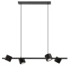 Straluma Moderne 4-lichts hanglamp inclusief verstelbare LED spots> Hanglampen|Keukenverlichting
