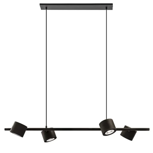 Straluma Moderne 4-lichts hanglamp inclusief verstelbare LED spots> Hanglampen|Keukenverlichting