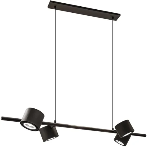 Straluma Moderne 4-lichts hanglamp inclusief verstelbare LED spots> Hanglampen|Keukenverlichting