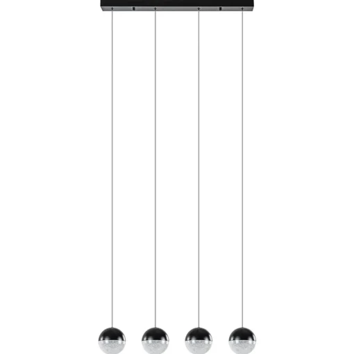 Straluma Moderne 4-lichts hanglamp met LED 3-standen dimbaar> Hanglampen|Eettafellampen