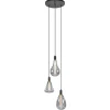 Straluma Moderne 3-lichts hanglamp zwart exclusief bronnen> Pendel Lampen|Woonkamerlampen