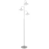 Straluma Moderne 3-lichts LED vloerlamp geborsteld staal> Vloerlampen|LED Vloerlampen