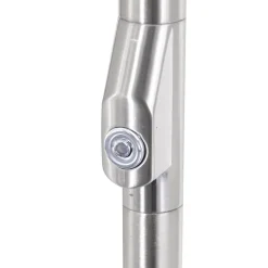 Straluma Moderne 3-lichts LED vloerlamp geborsteld staal></noscript> Vloerlampen|LED Vloerlampen