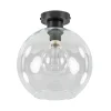 Straluma Moderne plafondlamp globe helder glas> Woonkamerlampen|Slaapkamerlampen