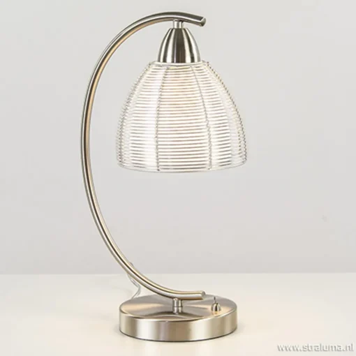 Straluma Moderne tafellamp draad staal aluminium> Draadlampen|Slaapkamerlampen