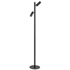 Straluma Moderne vloerlamp met verstelbare spots zwart/goud> Vloerlampen|Scandinavische Verlichting