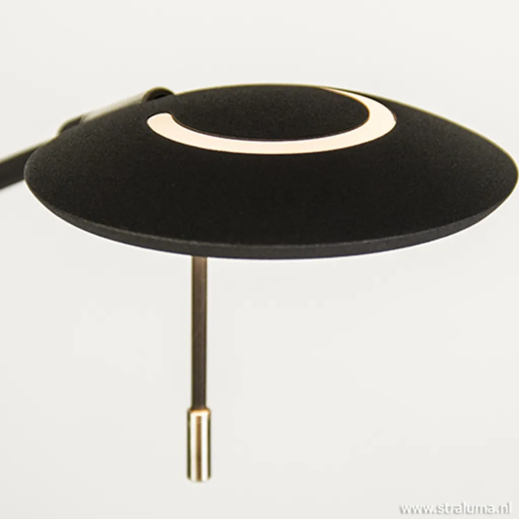Straluma Moderne vloerlamp-uplighter LED zwart> Vloerlampen|Leeslampen