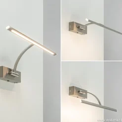 Straluma Nikkel LED wandlamp voor boven schilderij></noscript> Wandlampen|Keukenverlichting