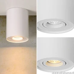 Straluma Opbouwspot tube wit gu10></noscript> Woonkamerlampen|Slaapkamerlampen