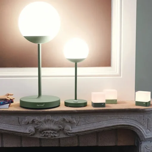 Straluma Oplaadbare buitenlamp tafel groen IP44> Tafellampen|Buitenlampen