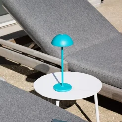Straluma Oplaadbare LED buitenlamp op batterij turquoise></noscript> Tafellampen|Buitenlampen