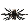 Straluma Ovale design hanglamp zwart metaal> Eettafellampen|Keukenverlichting