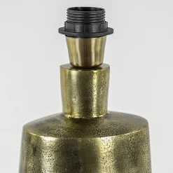 Straluma Ovale lampvoet Baloe antiek brons excl. kap></noscript> Tafellampen|Lampenvoeten