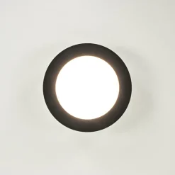 Straluma Plafondlamp Anne 17cm zwart 3-switchdim></noscript> Plafondlampen|Plafonnières