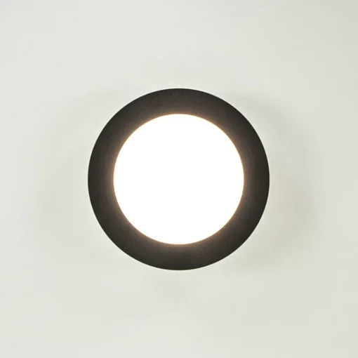 Straluma Plafondlamp Anne 17cm zwart 3-switchdim> Plafondlampen|Plafonnières
