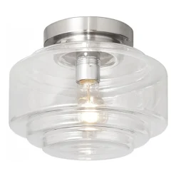 Straluma Plafondlamp Art Deco helder glas> Plafonnières|Woonkamerlampen