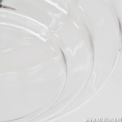 Straluma Plafondlamp Art Deco helder glas> Plafonnières|Woonkamerlampen