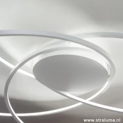 Straluma Plafondlamp bogen speels wit 80cm></noscript> Plafondlampen|Plafonnières