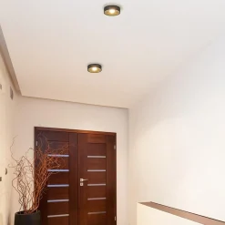 Straluma Plafondlamp Bright 15 zwart/matgoud><noscript><img width=