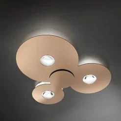Straluma Plafondlamp Bugia Triple glossy bronze></noscript> Plafondlampen|Plafonnières