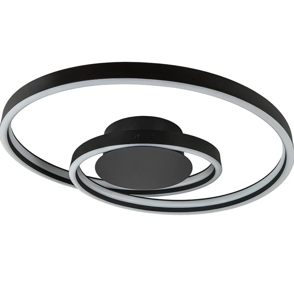 Straluma Plafondlamp Cinque-Ciola zwart dim-to-warm> Plafondlampen|LED Plafondlampen