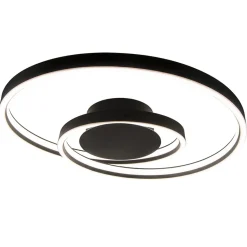 Straluma Plafondlamp Cinque-Ciola zwart dim-to-warm> Plafondlampen|LED Plafondlampen