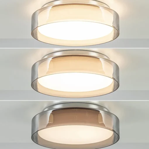Straluma Plafondlamp Clear 35cm IP44 3-switchdim> Plafondlampen|Plafonnières