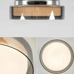 Straluma Plafondlamp Clear 30cm IP44 3-switchdim></noscript> Plafondlampen|Plafonnières